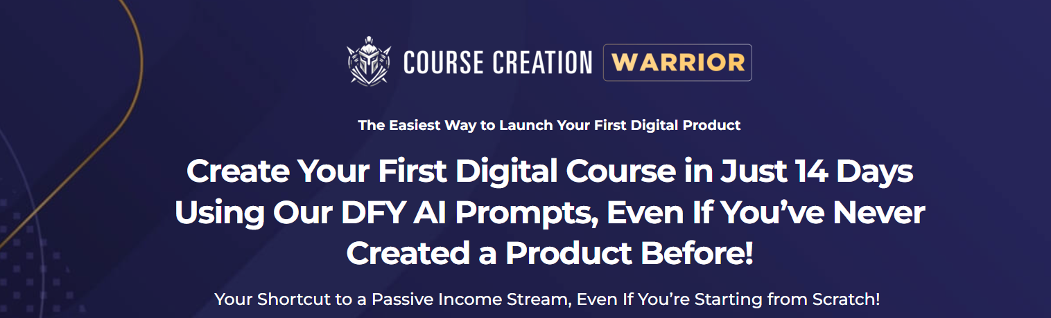 Course Creation Warrior Review – Launch Your First Course in 14 Days