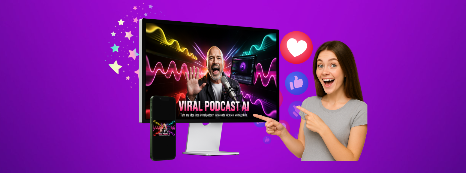 Viral Podcast AI Review – (First 10 Customers Only) 100 FREE Scripts|8 Features| 3 OTOs|