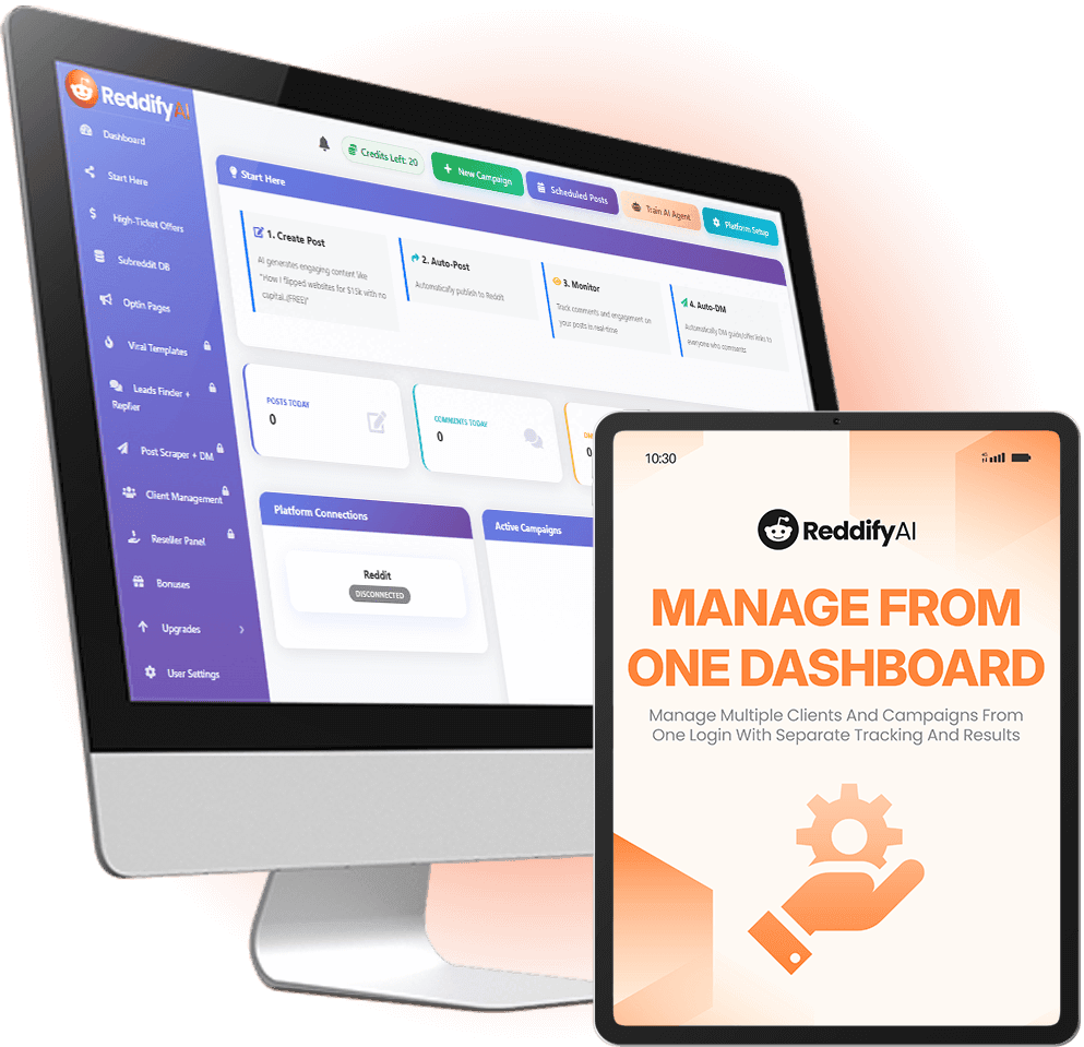 Reddify AI Review - Manages Multiple Clients or Brands From One Dashboard