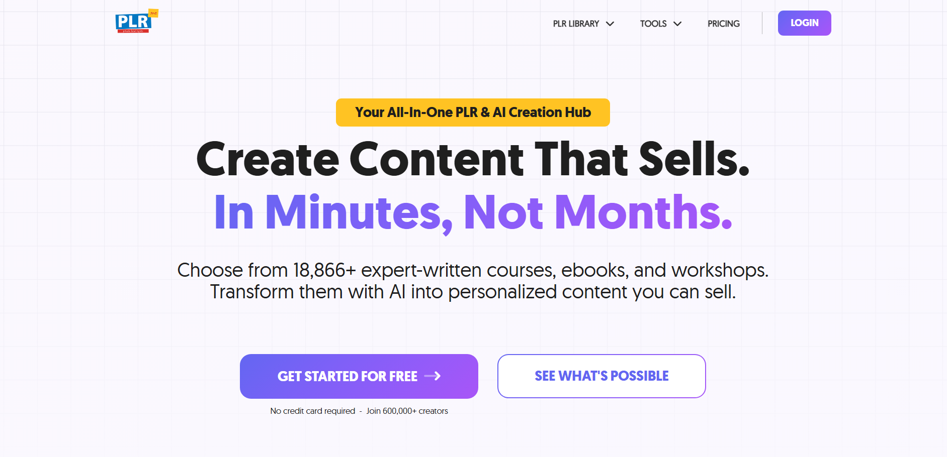 What is PLR
